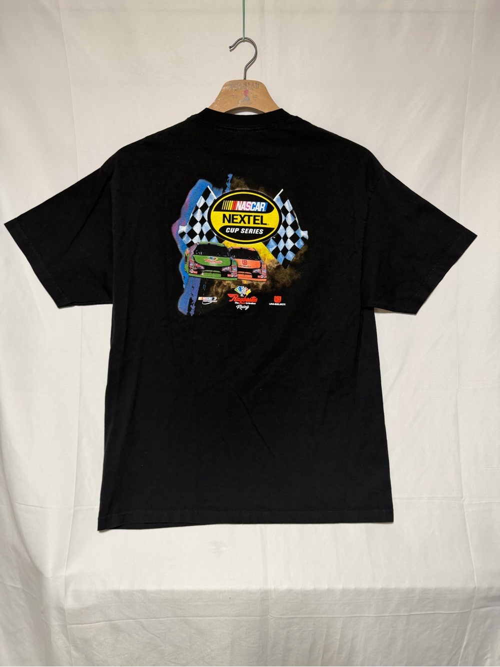 Vintage NASCAR Nextel Cup Series Racing Graphic T-Shirt XL Y2K Black - Picture 5 of 6